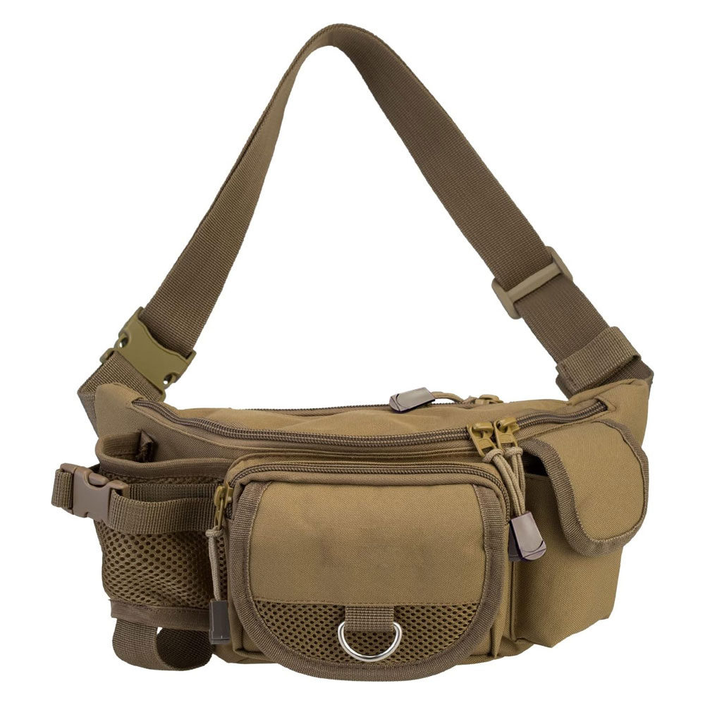 07-9.jpg ishing Tackle Bag with Adjustable Waist Strap, Portable Multi-function Fanny Fishing Storage Pack - Image 1
