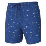 Men's Kc Scott Patterned Volley Shorts, Performance Fishing Boardshorts