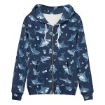 Zip-up Hoodie with Kanga Pocket(XS-5XL),