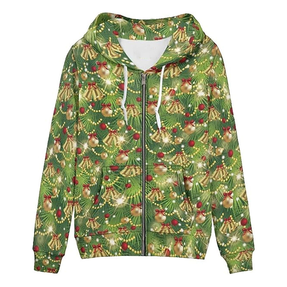 19a-2-1.jpg Zip-up Hoodie with Kanga Pocket(XS-5XL), - Image 1
