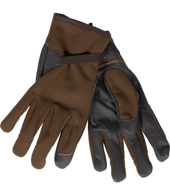 Wildboar-Pro-guantes-polar-y-piel-harkila-turopadecaza.jpg Hunting Gloves - Image 1