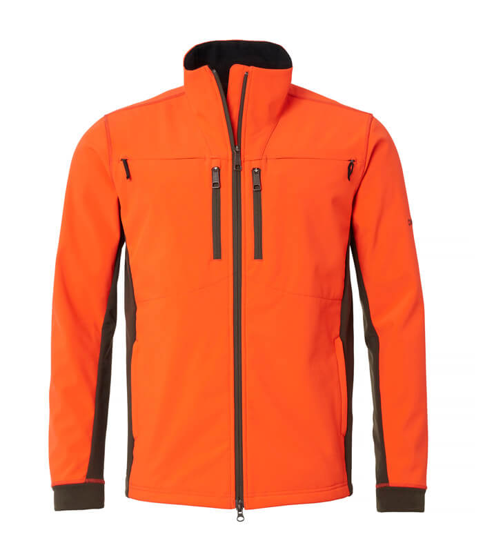 nimrod-softshell-hombre-cortaviento-caza-chevalier-naranja-HV-1.jpg Hunting Jackets - Image 1